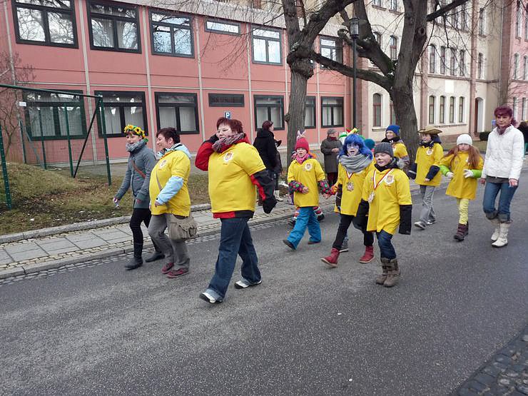 Narrenumzug in Frankenhusen