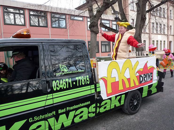 Narrenumzug in Frankenhusen