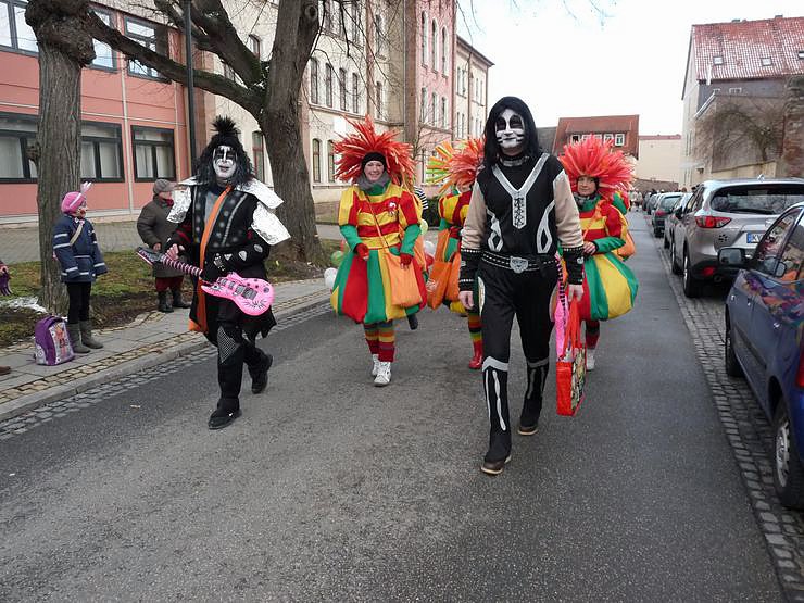 Narrenumzug in Frankenhusen