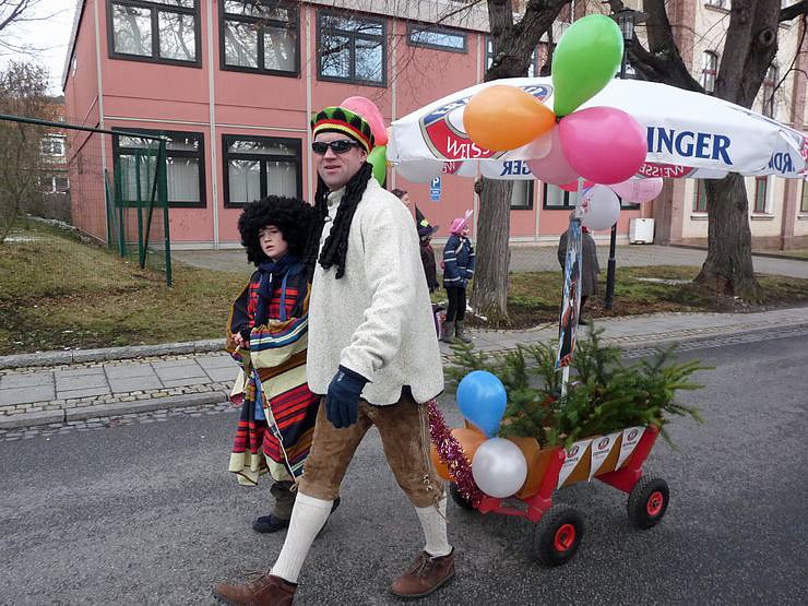 Narrenumzug in Frankenhusen