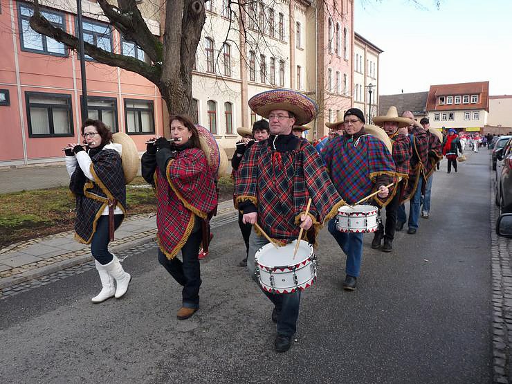 Narrenumzug in Frankenhusen