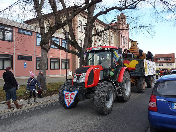 Narrenumzug in Frankenhusen