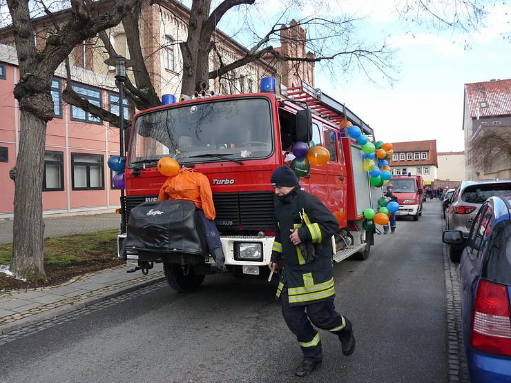 Narrenumzug in Frankenhusen