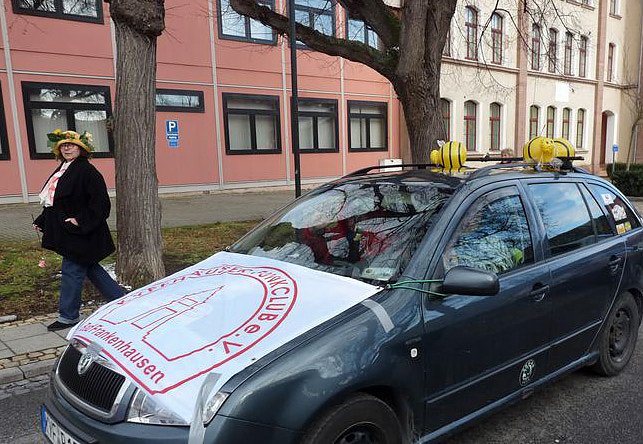 Narrenumzug in Frankenhusen