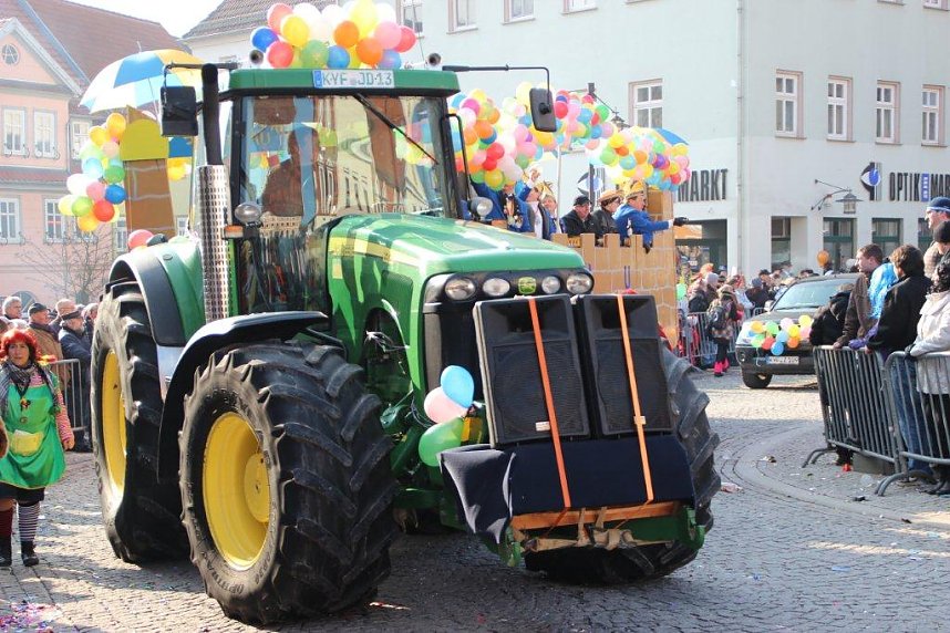 Umzug in Sondershausen