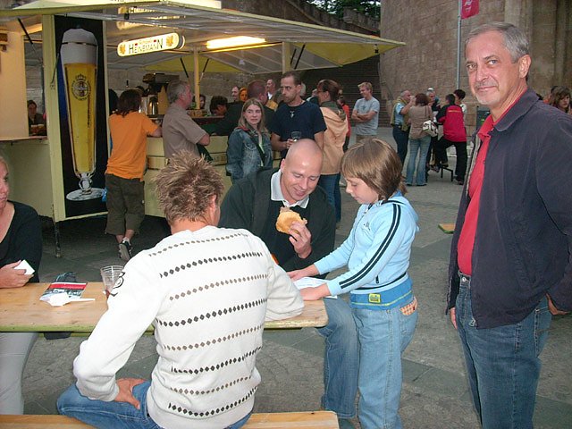 Atheltenpr&auml;sentation Markt Sondershausen