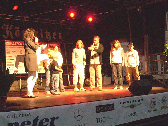 Atheltenpr&auml;sentation Markt Sondershausen