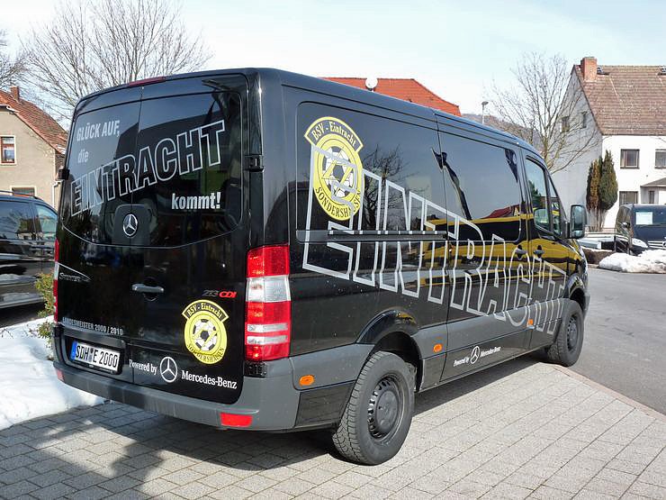 Gl&uuml;ckauf, die Eintracht kommt...