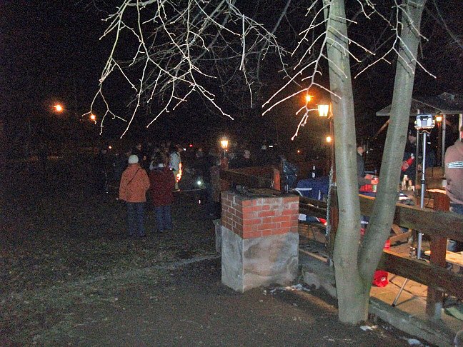 Das kleinste Osterfeuer der Welt