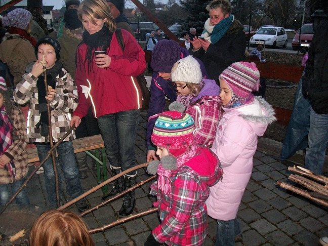 Das kleinste Osterfeuer der Welt