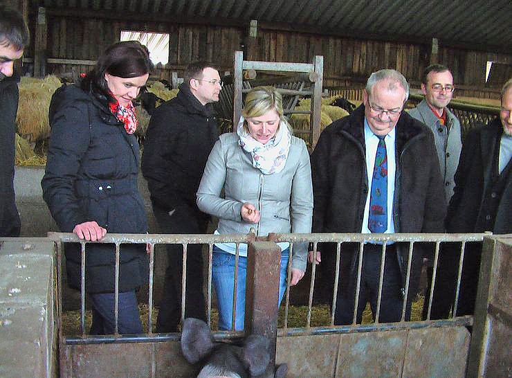 Besuch auf Arche- Rh&ouml;nschafhof