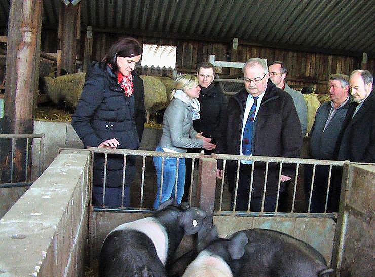 Besuch auf Arche- Rh&ouml;nschafhof