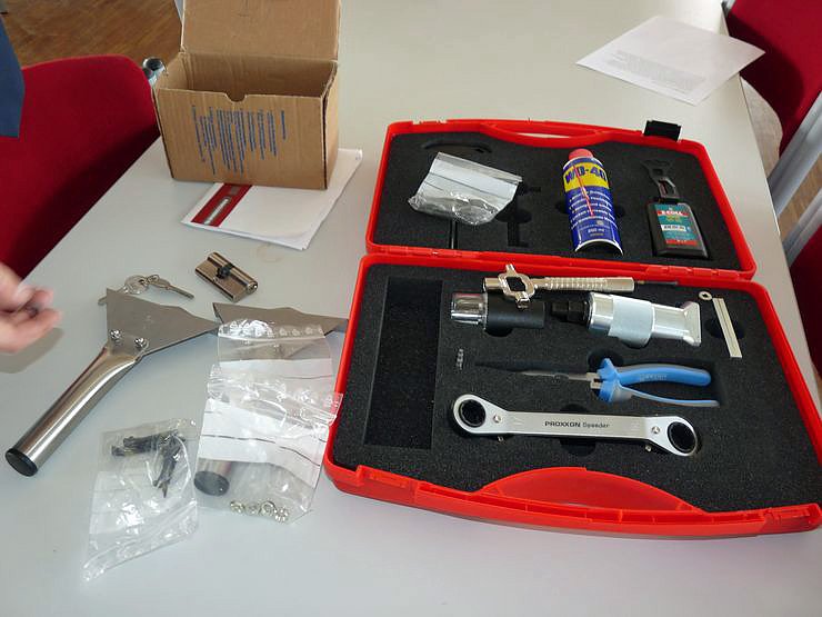 Zum besseren T&uuml;ren &ouml;ffnen