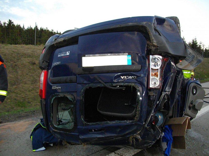 Unfall auf der Autobahn
