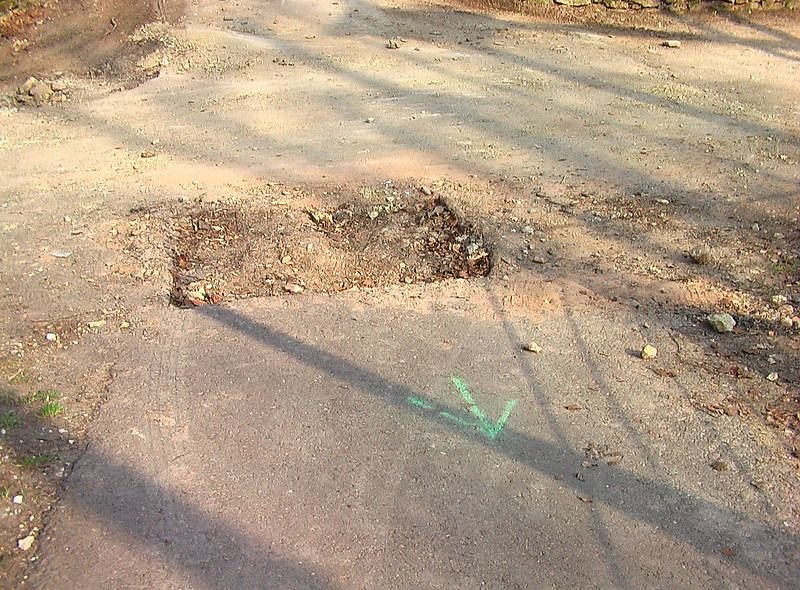 Einfach weggebaggert?