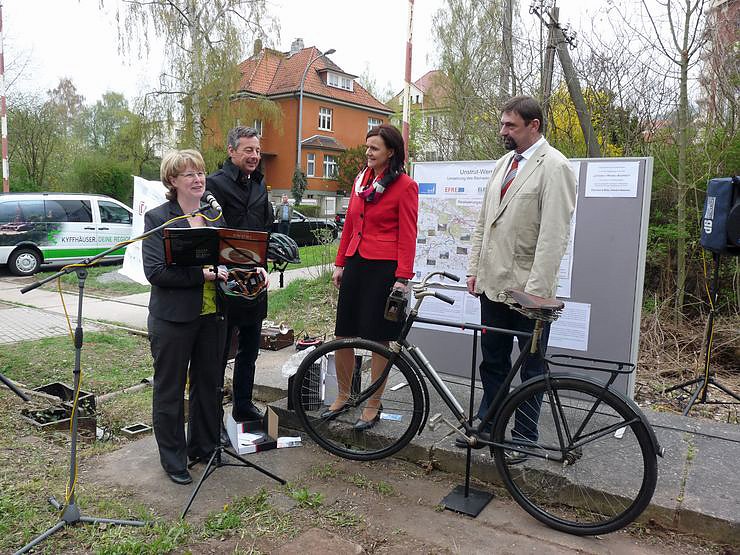 Kyffh&auml;userbahn wird zum Radweg