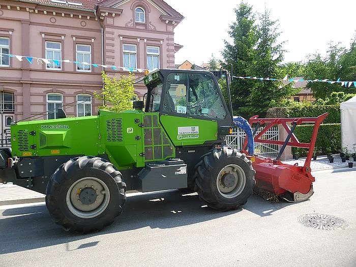 Auf der gr&uuml;nen Meile