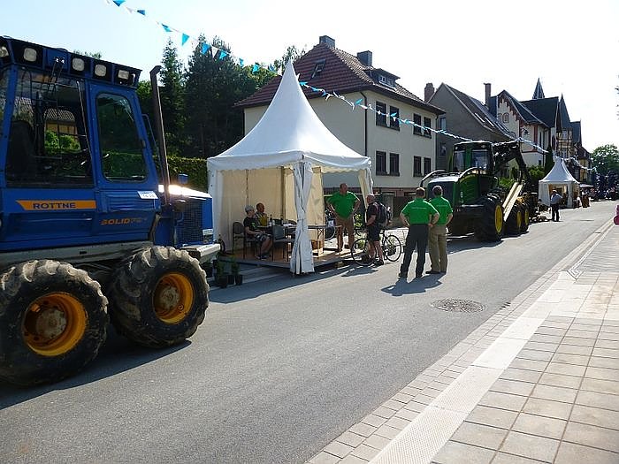 Auf der gr&uuml;nen Meile