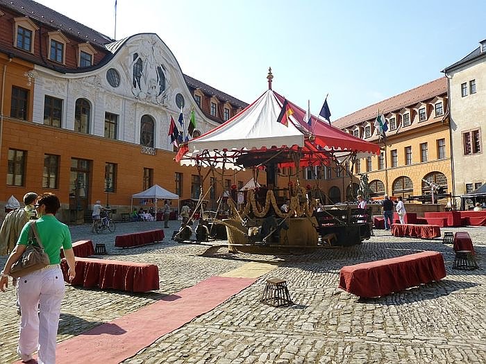 Unterwegs beim Th&uuml;ringentag
