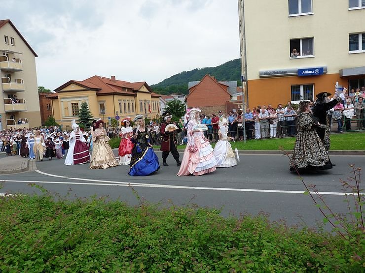 Gro&szlig;er Festumzug zum Th&uuml;ringentag