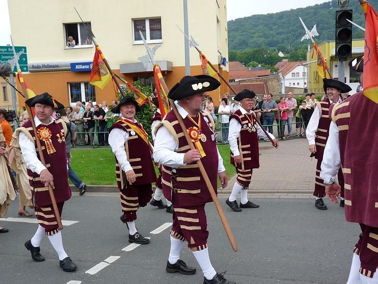 Gro&szlig;er Festumzug zum Th&uuml;ringentag