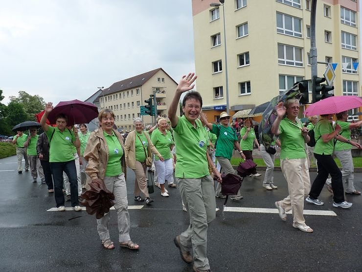 Gro&szlig;er Festumzug zum Th&uuml;ringentag