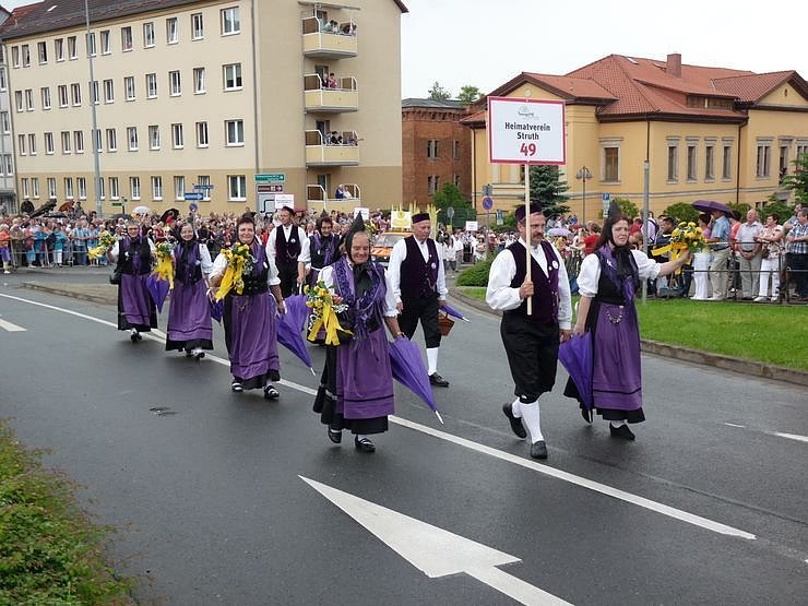 Gro&szlig;er Festumzug zum Th&uuml;ringentag