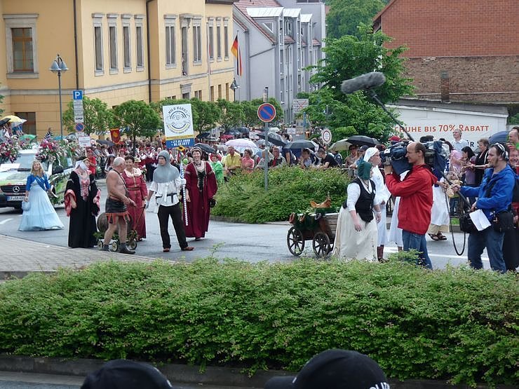 Gro&szlig;er Festumzug zum Th&uuml;ringentag