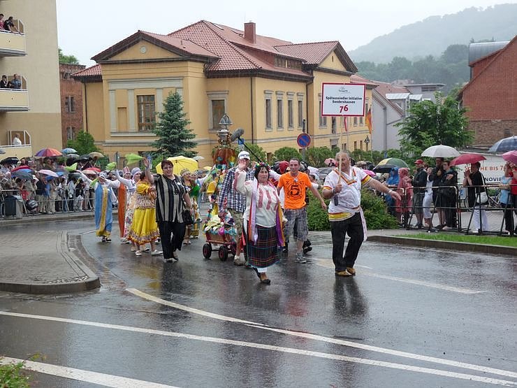 Gro&szlig;er Festumzug zum Th&uuml;ringentag