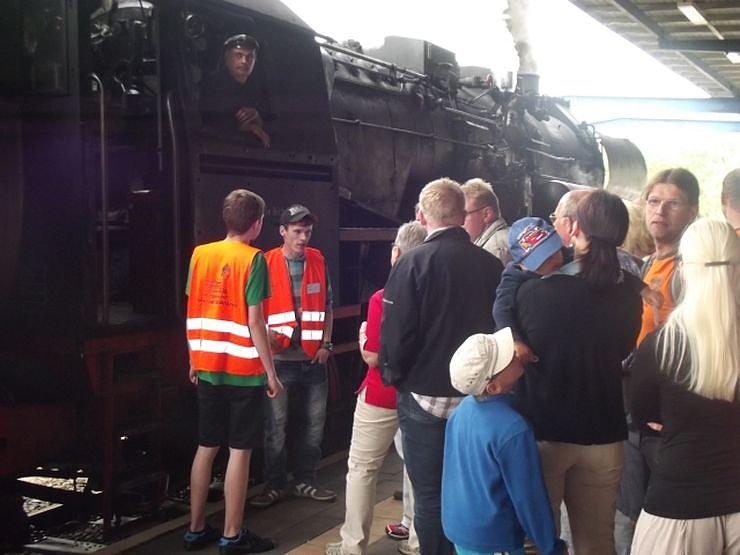 Bahnhofsfest zum Th&uuml;ringentag