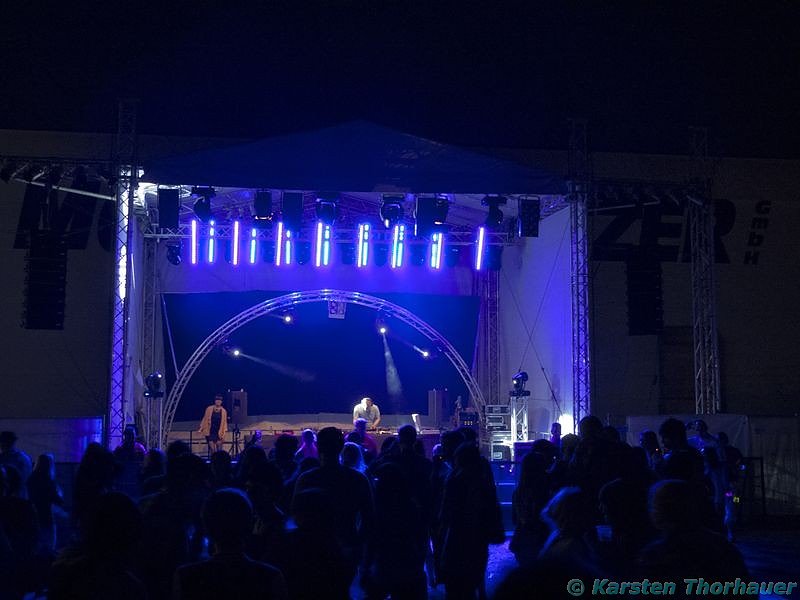 Party an der Schachtstra&szlig;e