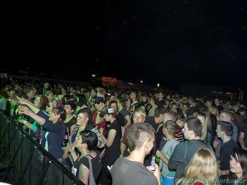 Party an der Schachtstra&szlig;e