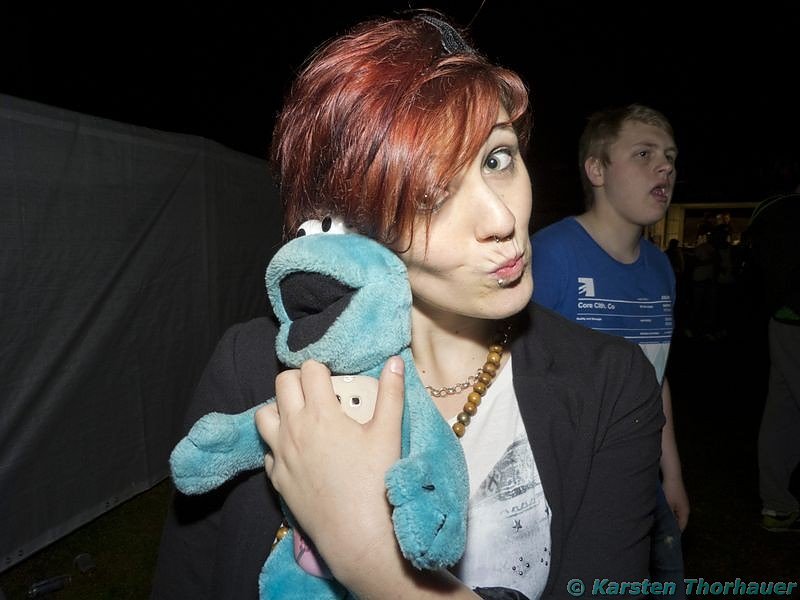 Party an der Schachtstra&szlig;e