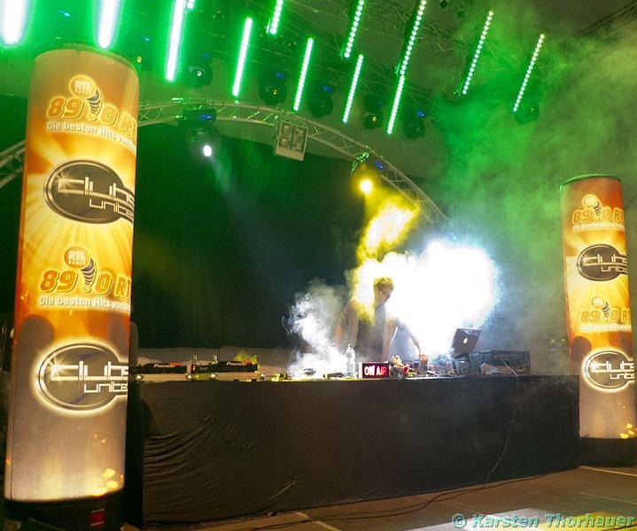 Party an der Schachtstra&szlig;e