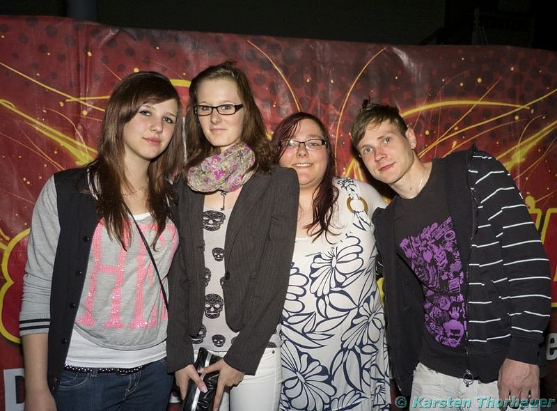 Party an der Schachtstra&szlig;e