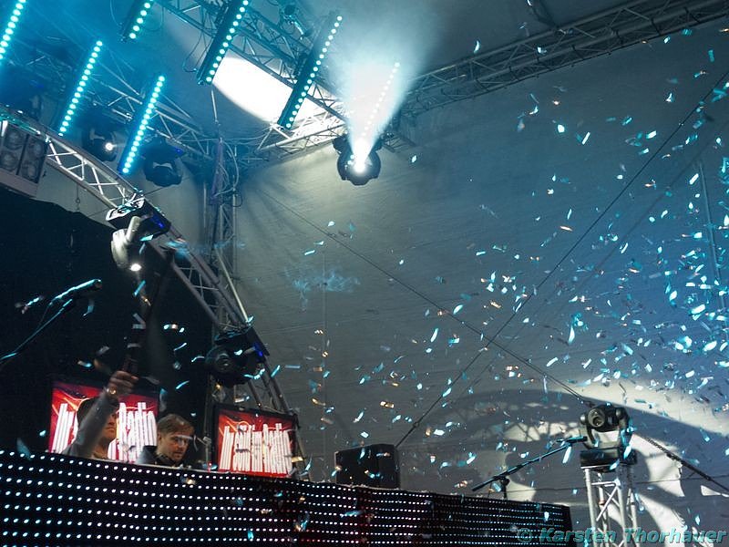 Party an der Schachtstra&szlig;e