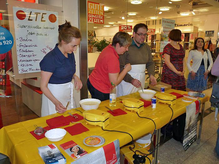 Singen in der Galerie