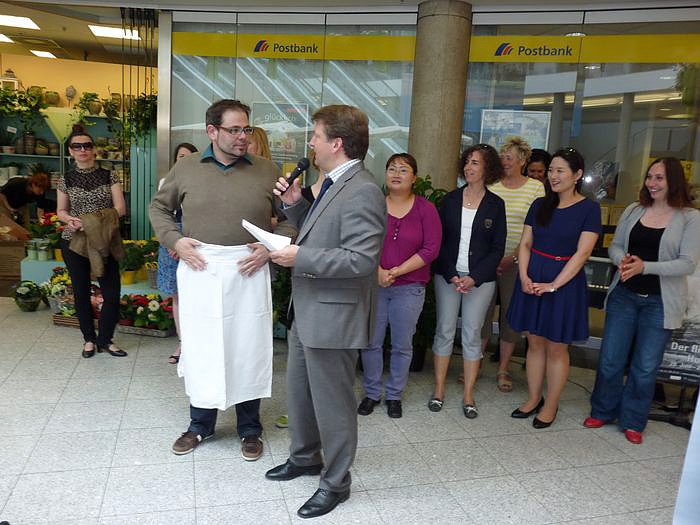 Singen in der Galerie