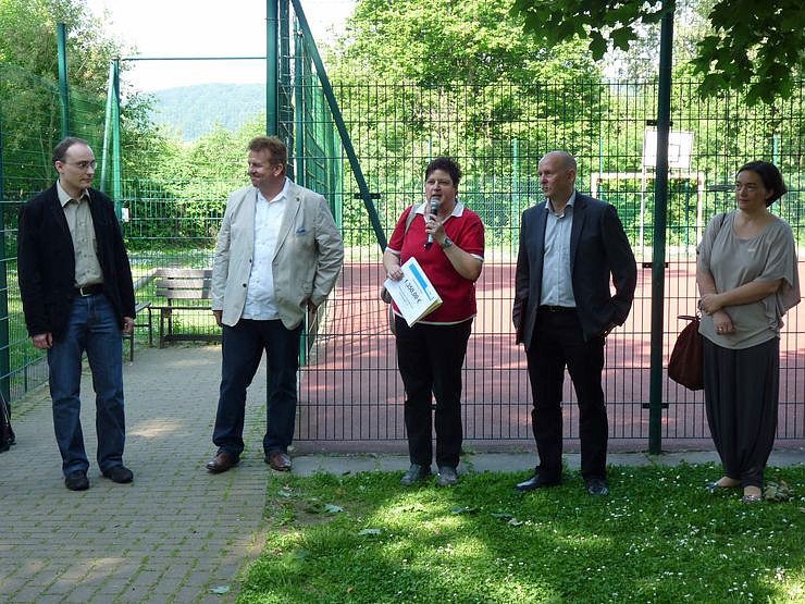 Bolzplatz wird verbessert