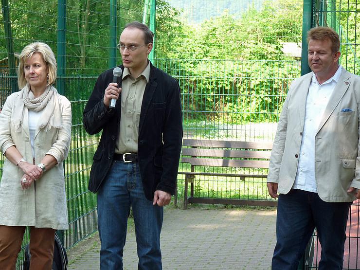 Bolzplatz wird verbessert