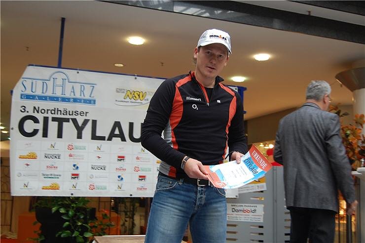 Siegerehrung Citylauf 2008