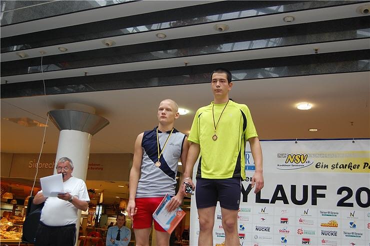 Siegerehrung Citylauf 2008