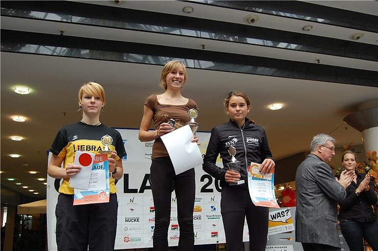 Siegerehrung Citylauf 2008