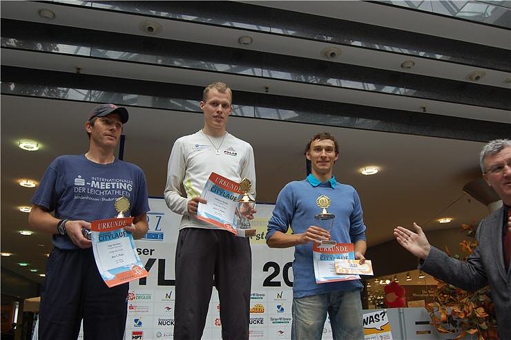 Siegerehrung Citylauf 2008