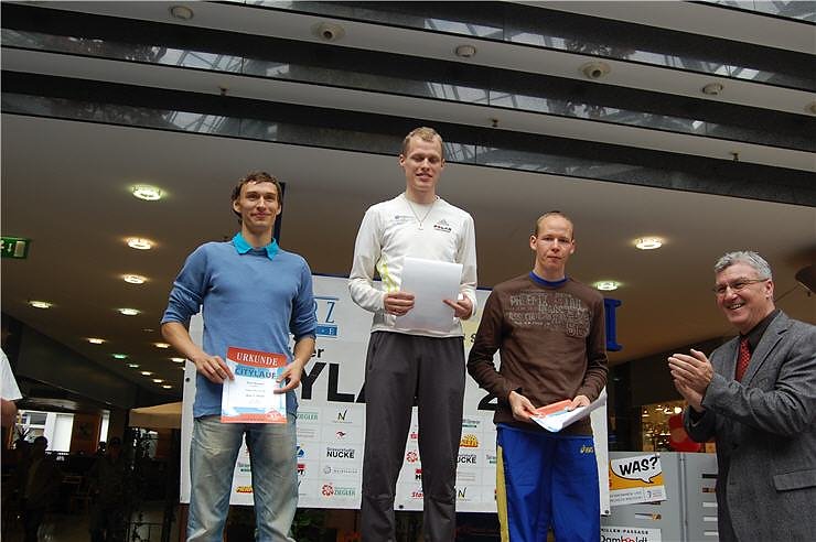 Siegerehrung Citylauf 2008