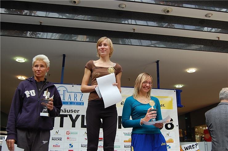 Siegerehrung Citylauf 2008