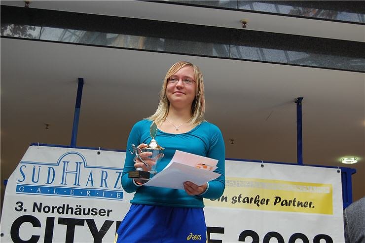 Siegerehrung Citylauf 2008