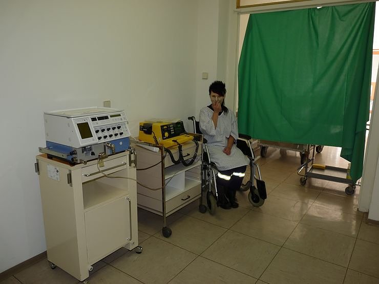 Gro&szlig;einsatz am Krankenhaus