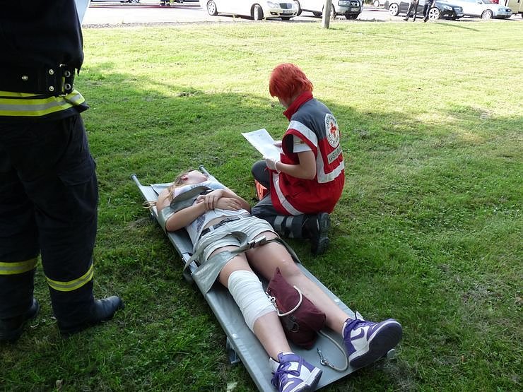 Gro&szlig;einsatz am Krankenhaus