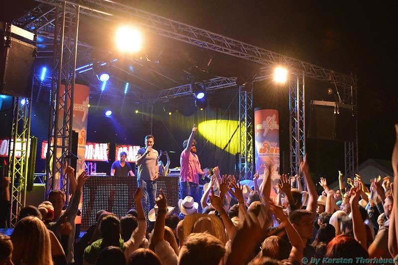 Party auf dem Possen